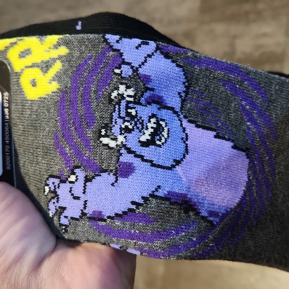 Disney Monsters Inc. Men's Crew Socks-3 Pack - Picture 3 of 5